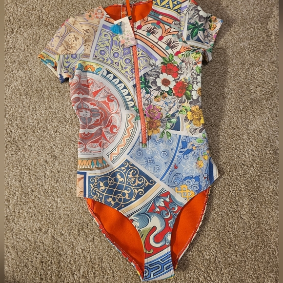 Boho neoprene one piece - Picture 6 of 8